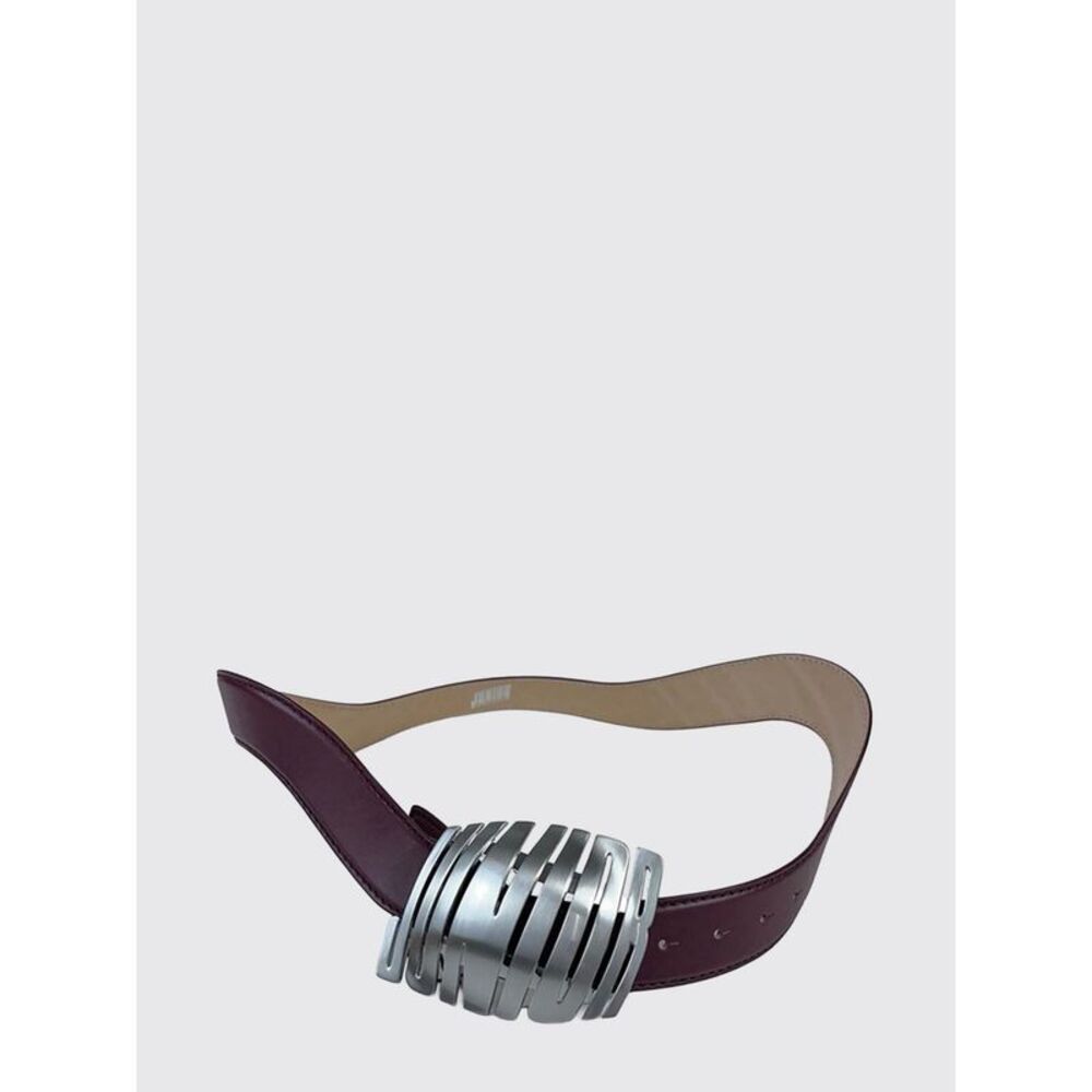 Jean Paul Gaultier Belt Men Burgundy